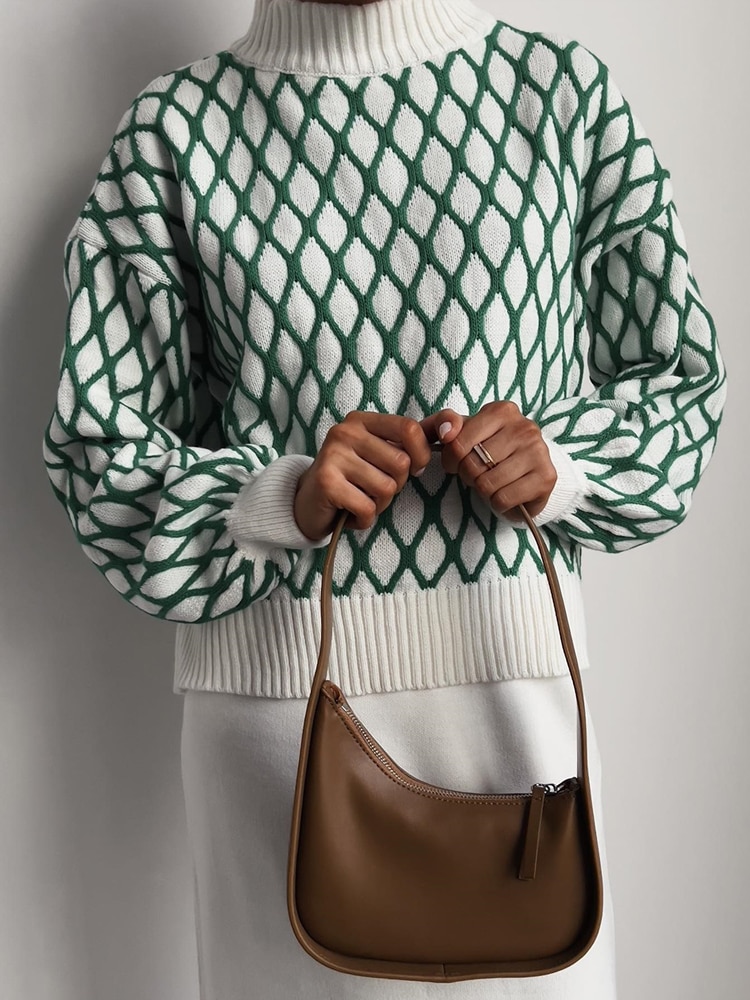Green-Oversized-Plaid-Sweater-for-Women-2023-Autumn-Winter-Soft-Warm-Pullovers-Half-Turtleneck-Knitted-Top-2