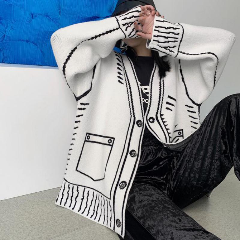 Karrram-Print-Graffiti-Unique-Cardigan-Women-Loose-V-neck-Long-Sleeve-Luxury-Knitted-Female-Cardigans-Coat-1